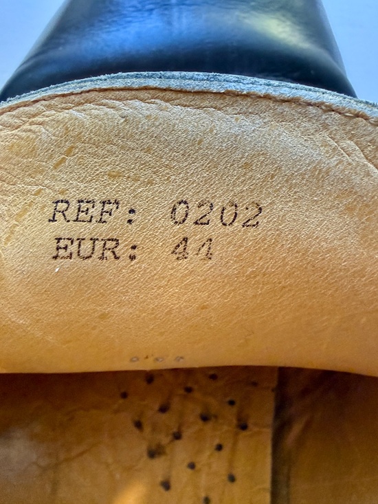 Havana Joe leather mens dress shoes, Size 44 (US 10) main image 4